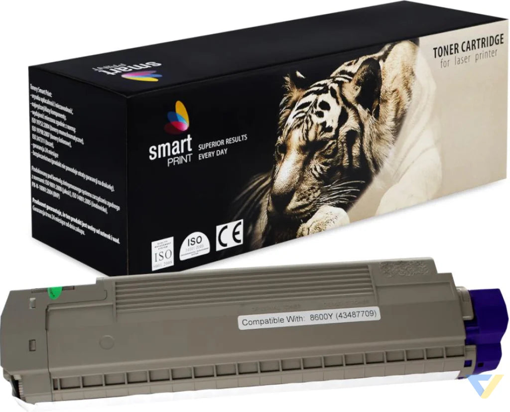 Toner do OKI 43487709 | żółty | wydajność 6000 str.