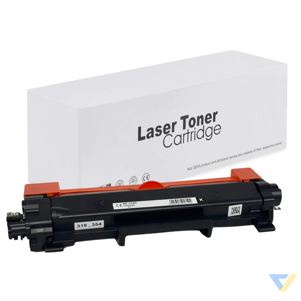 Toner for Brother | TN2590 | black | 1200 pag. | neutral box