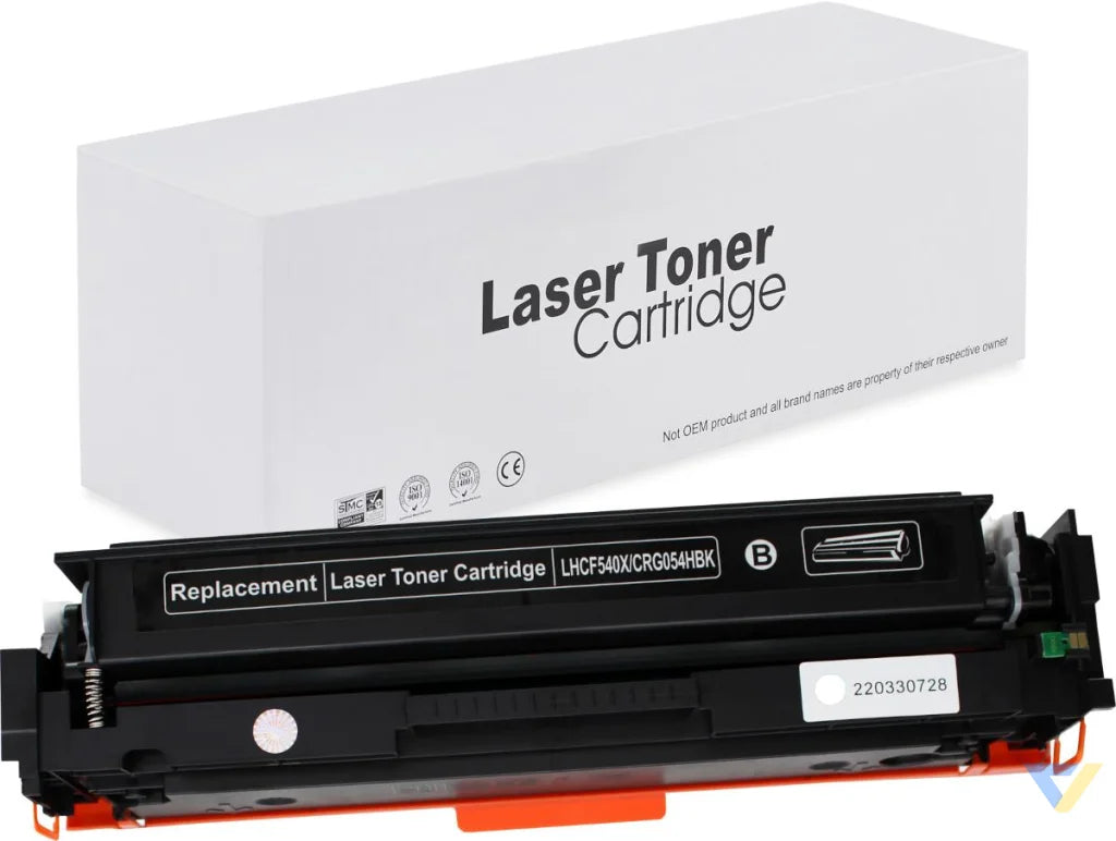 Toner for HP / Canon | CF540X / CRG054H | black | 3200 pag. | neutral box