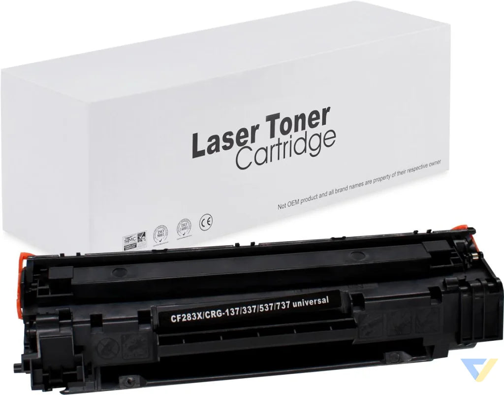 Toner for HP | CF283X / CRG737 | black | 2400 pag. | neutral box