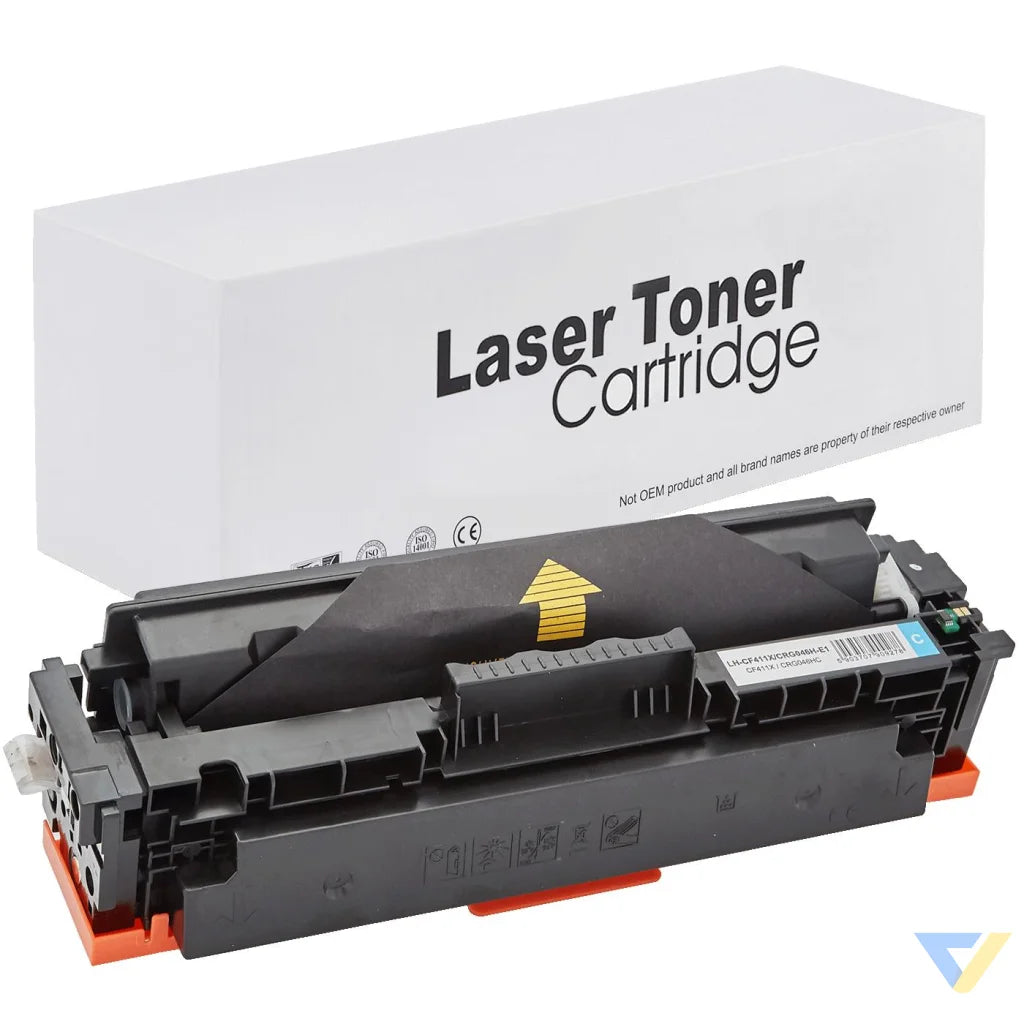 Toner for HP | CF411X / CRG046HC | cyan | 5000 pag. | neutral box