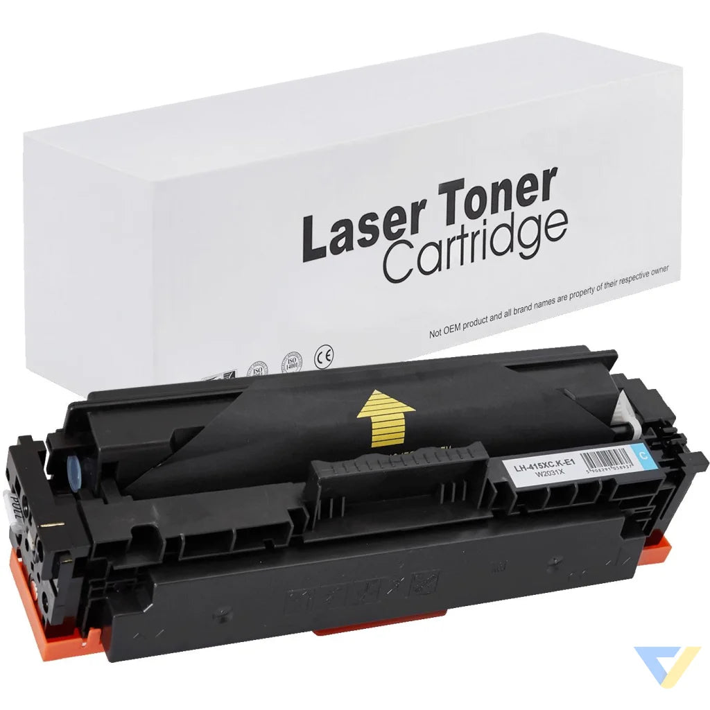 Toner for HP | W2031X / CRG055 | no chip | cyan | 6000 pag. | neutral box