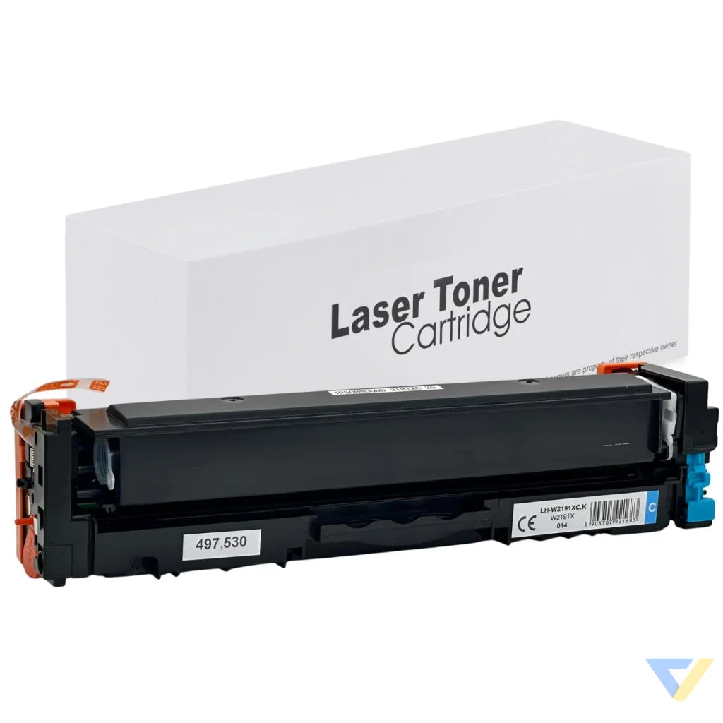 Toner for HP | W2191X | cyan | 2400 pag. | neutral box