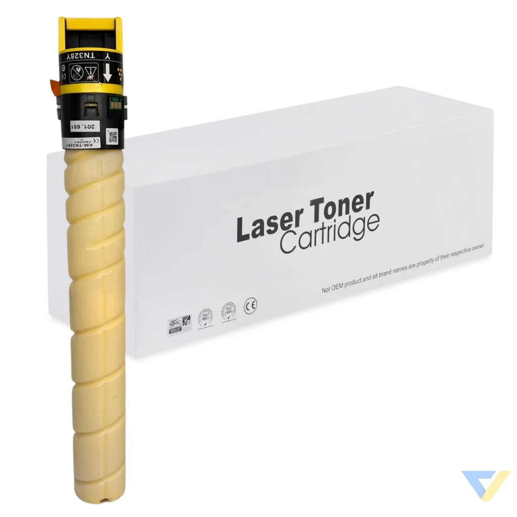 Toner for Konica Minolta | TN328Y | yellow | 25000 pag. | neutral box