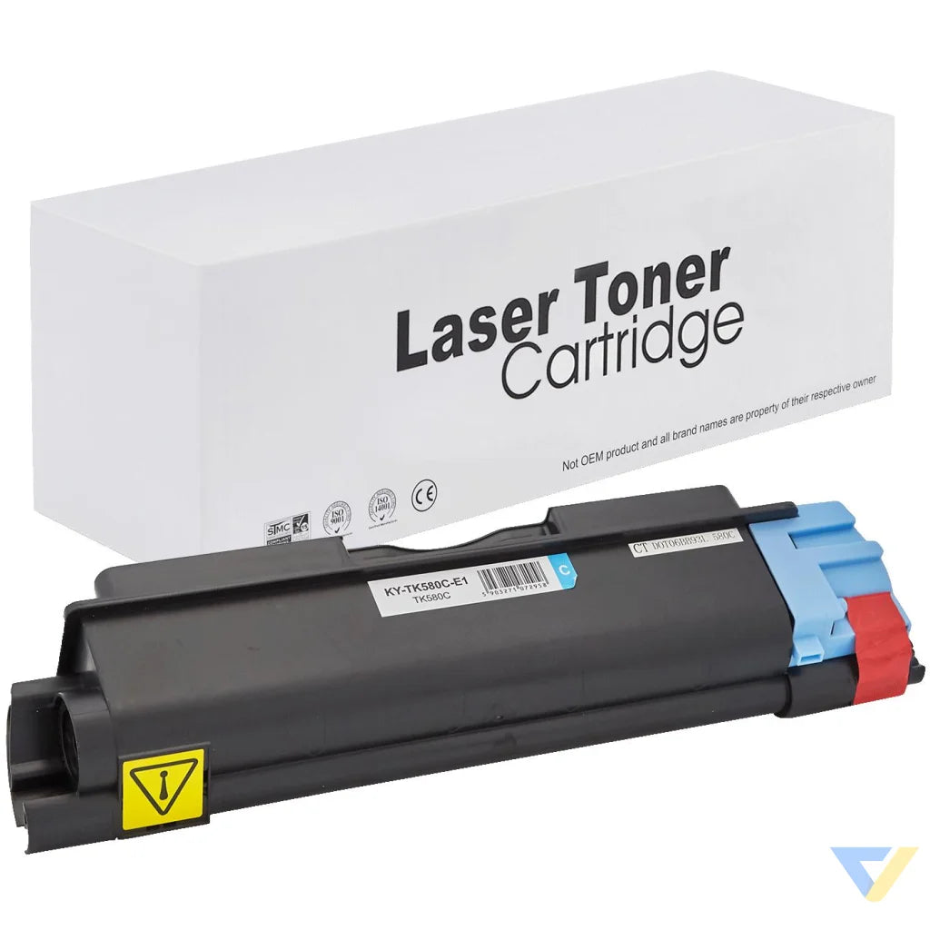 Toner for Kyocera | TK580C | cyan | 2800 pag. | neutral box