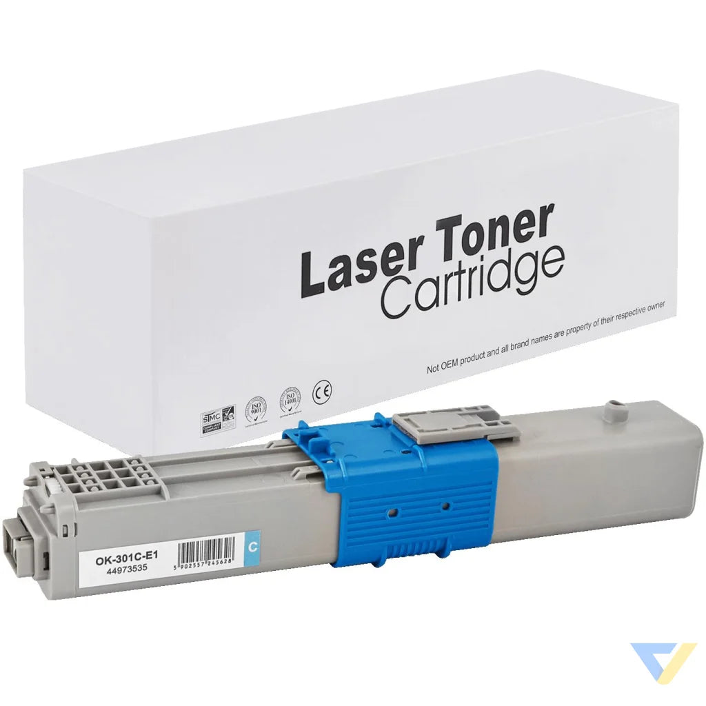 Toner for Oki | 44973535 | cyan | 1500 pag. | neutral box