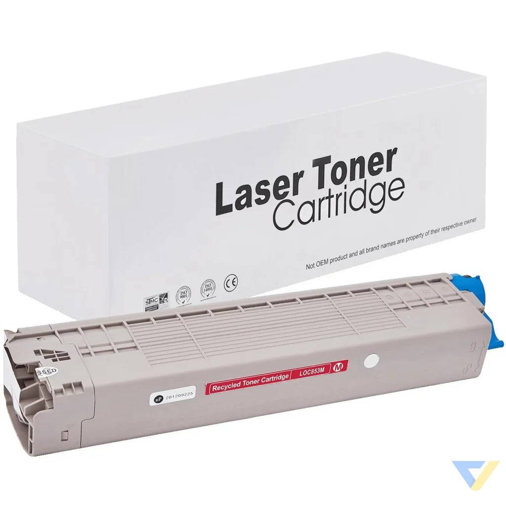 Toner for Oki | 45862838 | rem. | magenta | 7300 pag. | neutral box