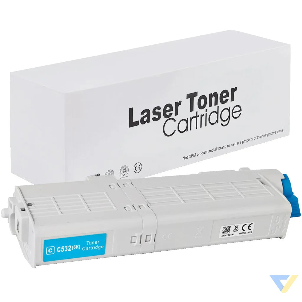 Toner for Oki | 46490607 | cyan | 6000 pag. | neutral box