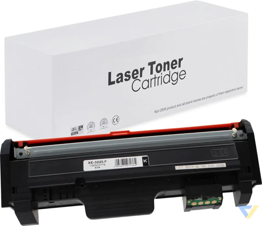 Toner for Xerox | 106R02778 / 3052 / 3260 / 3215 / 3225 | new chip | black | 3000 pag. | neutral box