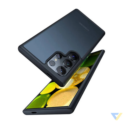 Torras Guardian case for Samsung S24 Ultra (black) Protective cases for smartphones