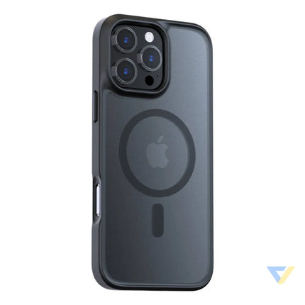 Torras Guardian Magnetic Series Case for iPhone 16 Pro Max (Black) Protective cases for smartphones
