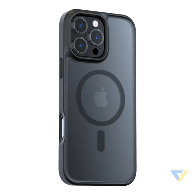 Torras Guardian Magnetic Series Case for iPhone 16 Pro Max (Black) Protective cases for smartphones