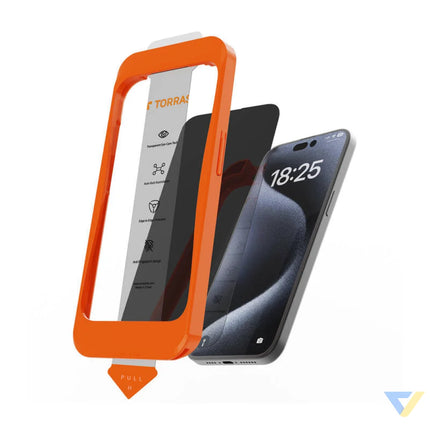 Torras Install Master tempered glass for iPhone 16 Protective cases for smartphones