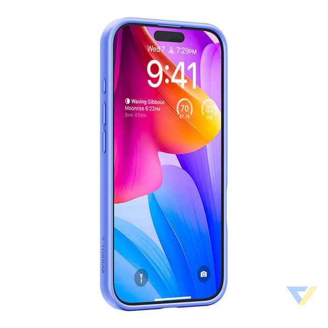 Torras Ostand Pro Case for iPhone 16 (Blue) Protective cases for smartphones
