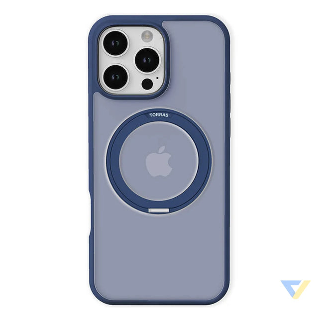 Torras Ostand Pro Case for iPhone 16 Pro (Blue) Protective cases for smartphones