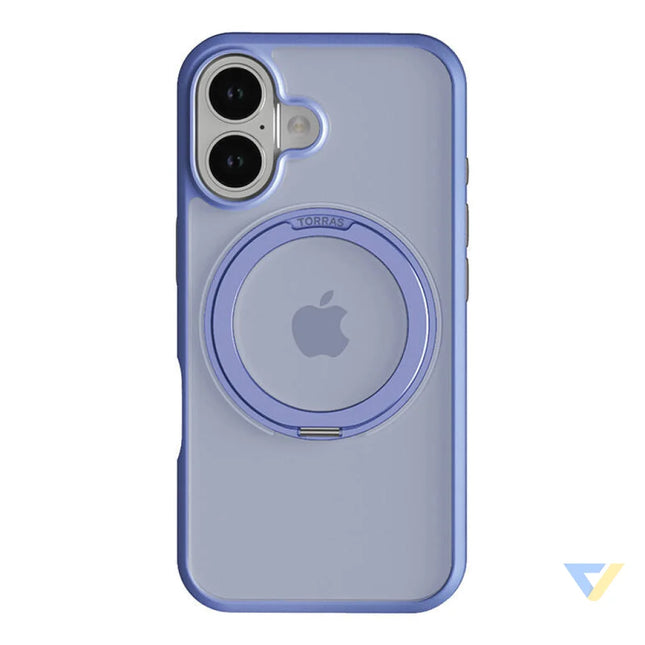 Torras Ostand Pro Case for iPhone 16 (Blue) Protective cases for smartphones