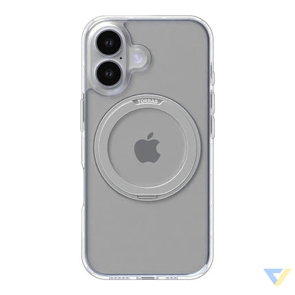 Torras Ostand Pro Case for iPhone 16 Plus (Transparent) Protective cases for smartphones
