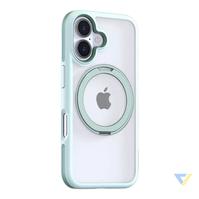Torras Ostand R Fusion Case for iPhone 16 (Green) Protective cases for smartphones