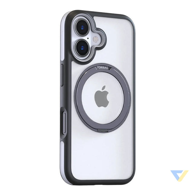 Torras Ostand R Fusion Case for iPhone 16 Plus (Black) Protective cases for smartphones