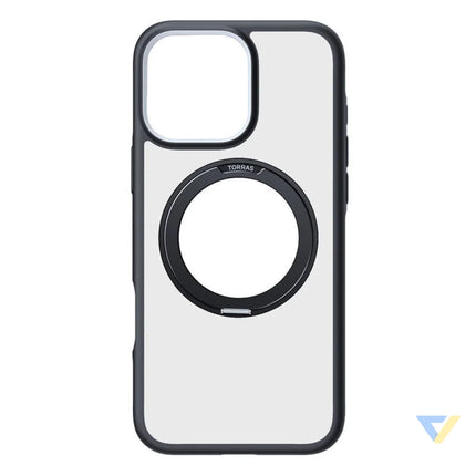 Torras Ostand R Fusion Case for iPhone 16 Pro Max (Black) Protective cases for smartphones