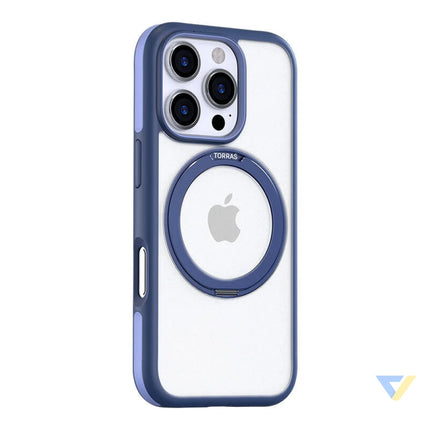 Torras Ostand R Fusion Case for iPhone 16 Pro Max (Blue) Protective cases for smartphones