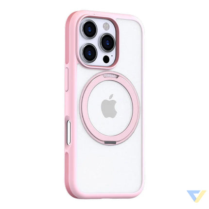 Torras Ostand R Fusion Case for iPhone 16 ProMax (Pink) Protective cases for smartphones