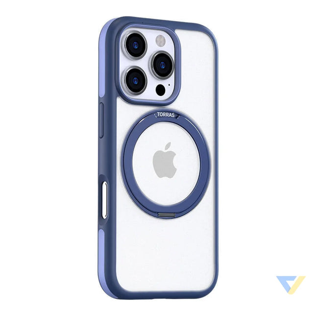 Torras Ostand R Fusion Series Case for iPhone 16 Pro (blue) Protective cases for smartphones