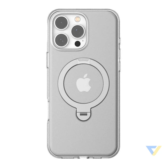 Torras Ostand Spin Series Case for iPhone 16 Pro (Transparent) Protective cases for smartphones