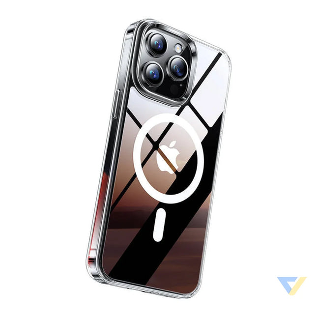 Torras phone case Diamond Clear Mag for iPhone 15 PRO (transparent) Protective cases for smartphones