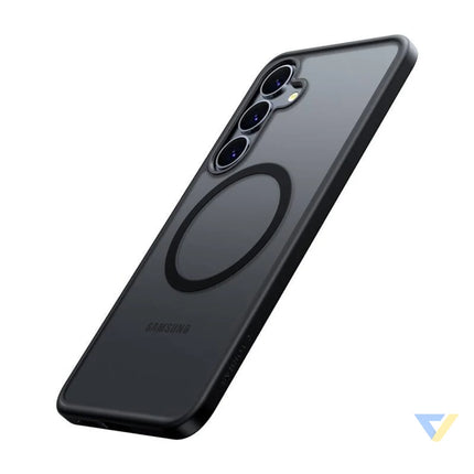 Torras Phone Case Guardian Magnetic Series for Samsung S25 + (black) Protective cases for smartphones