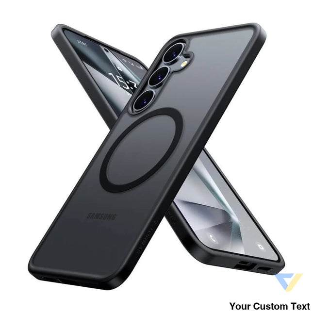 Torras Phone Case Guardian Magnetic Series for Samsung S25 + (black) Protective cases for smartphones