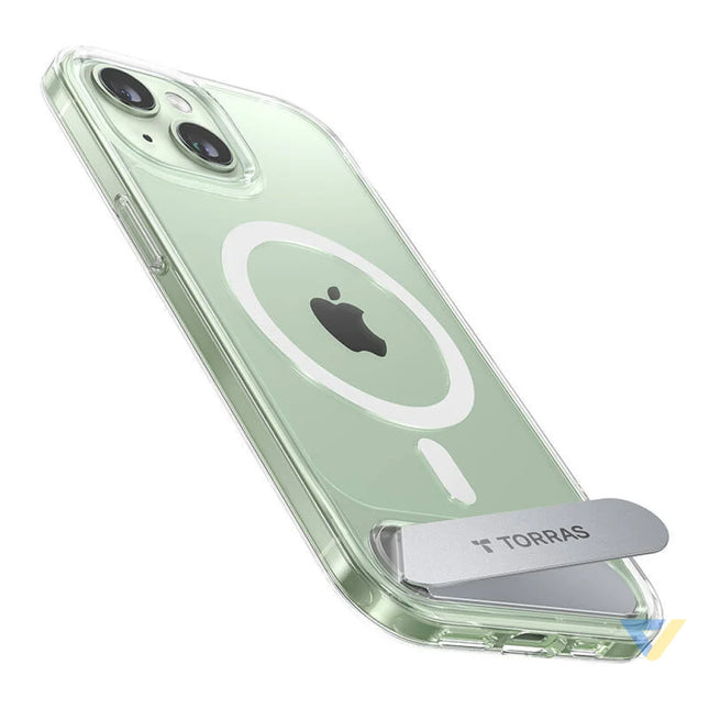 Torras phone case UPRO Pstand for iPhone 15 (transparent Protective cases for smartphones