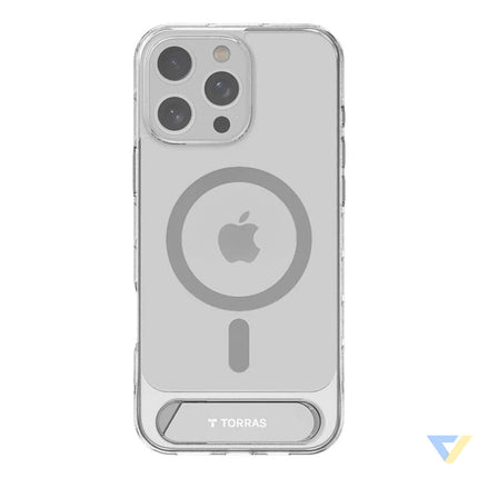 Torras Pstand Series Case for iPhone 16 Pro (clear) Protective cases for smartphones