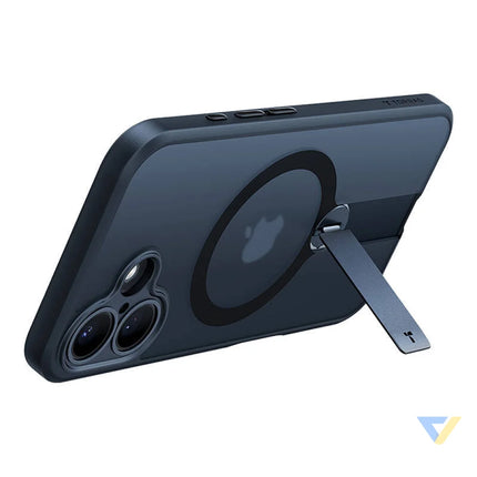 Torras Pstand Spin Case for iPhone 16 (Black) Protective cases for smartphones