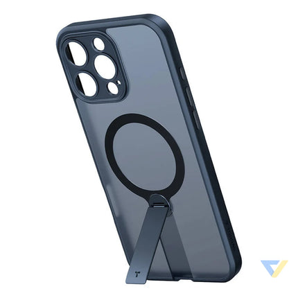 Torras Pstand Spin Case for iPhone 16 Pro (Black) Protective cases for smartphones