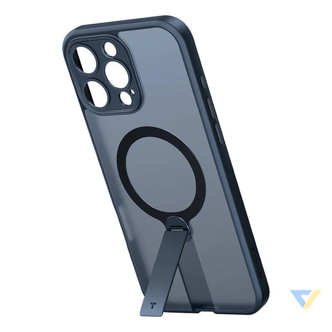 Torras Pstand Spin Case for iPhone 16 Pro (Black) Protective cases for smartphones