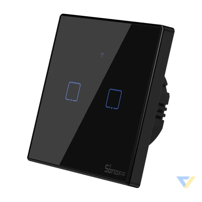 Touch light switch WiFi + RF 433 Sonoff T3 EU TX (2 channel) Switches