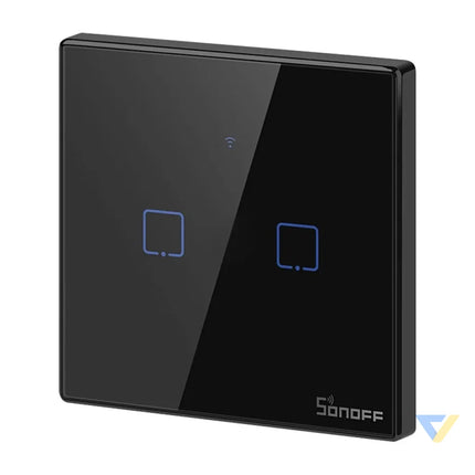 Touch light switch WiFi + RF 433 Sonoff T3 EU TX (2 channel) Switches