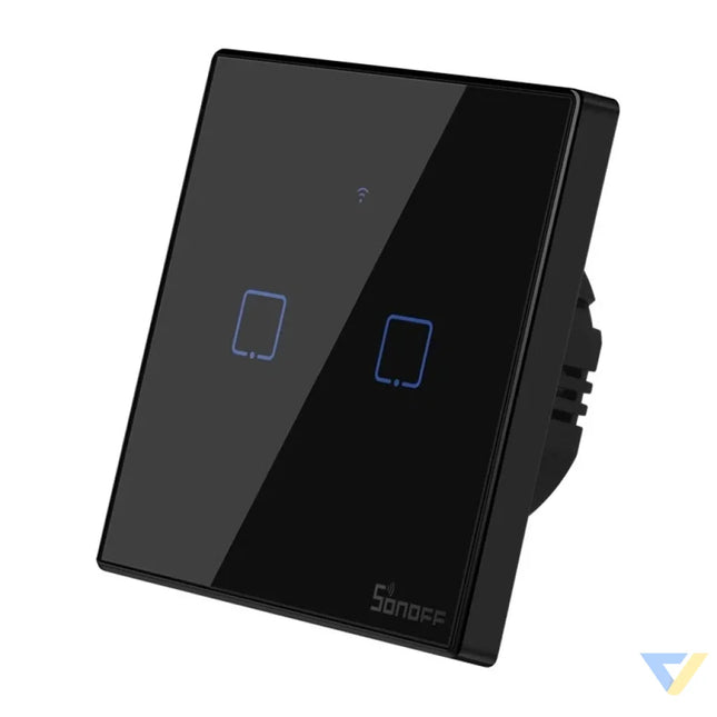 Touch light switch WiFi + RF 433 Sonoff T3 EU TX (2 channel) Switches