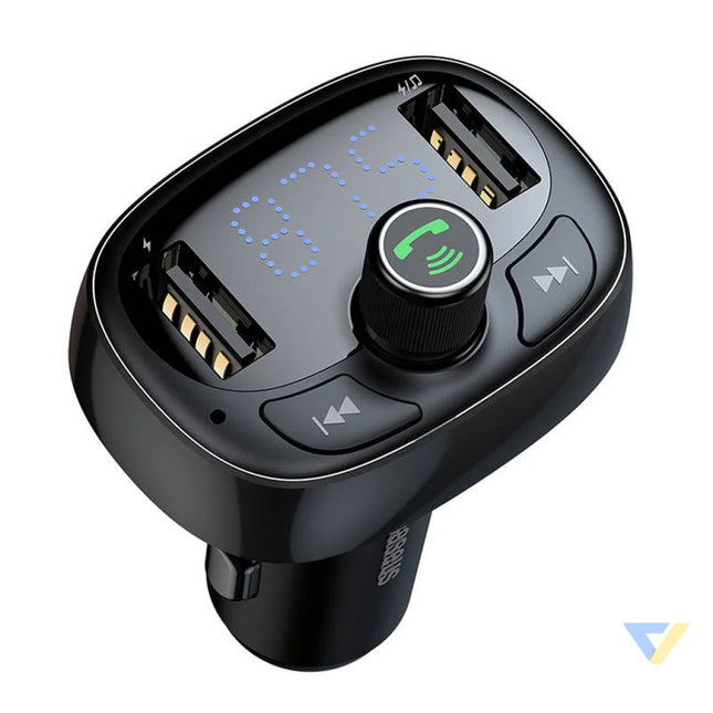 Transmitter FM Baseus T typed S 09 Bluetooth (black) Car transmitters