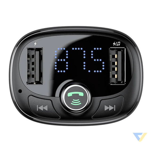 Transmitter FM Baseus T typed S 09 Bluetooth (black) Car transmitters