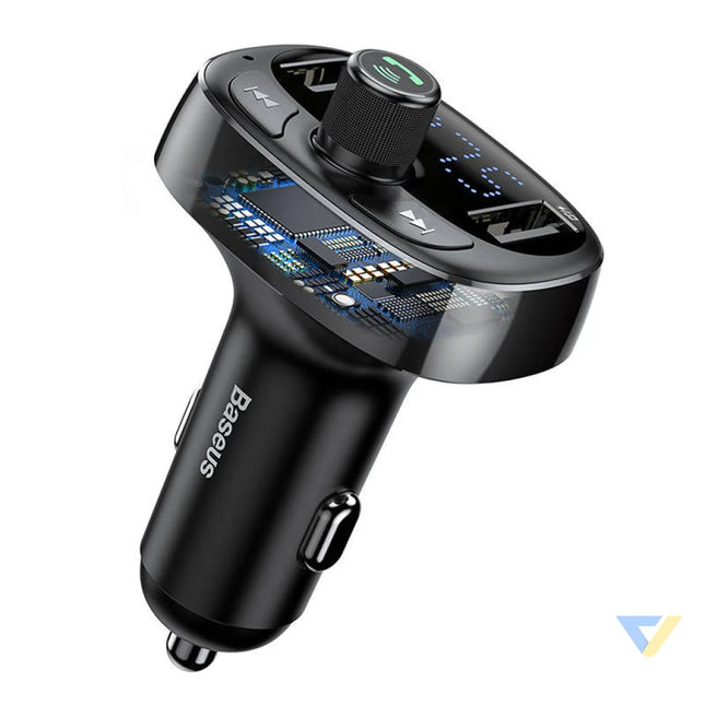Transmitter FM Baseus T typed S 09 Bluetooth (black) Car transmitters