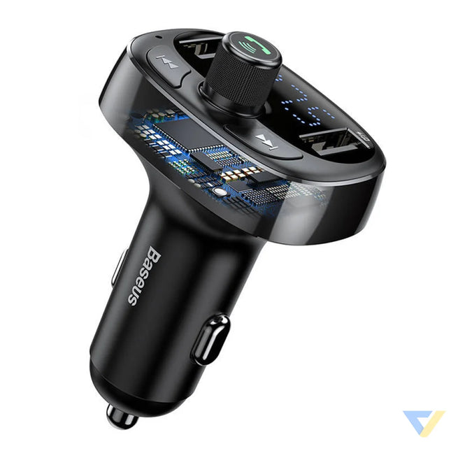 Transmitter FM Baseus T typed S 09 Bluetooth (black) Car transmitters