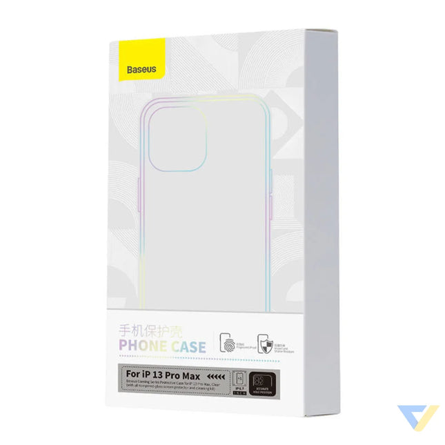 Transparent Case and Tempered Glass set Baseus Corning for iPhone 13 Pro Max Protective cases for smartphones