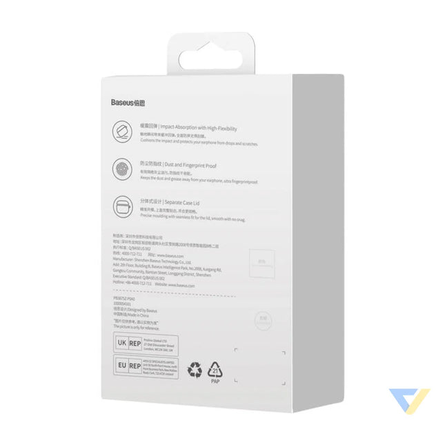 Transparent Case Baseus Crystal for AirPods Pro 2 Accessory cases