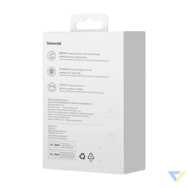 Transparent Case Baseus Crystal for AirPods Pro 2 Accessory cases