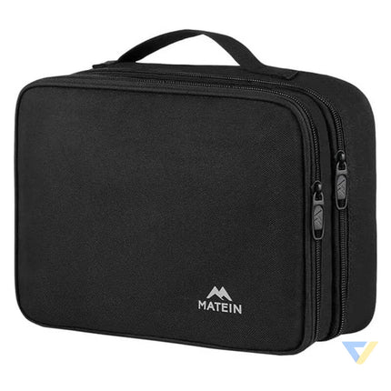 Travel bag with organizer for cables / electronics M Matein 1225 Black Bags cases backpacks