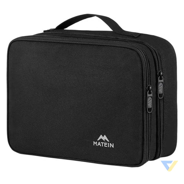 Travel bag with organizer for cables / electronics M Matein 1225 Black Bags cases backpacks