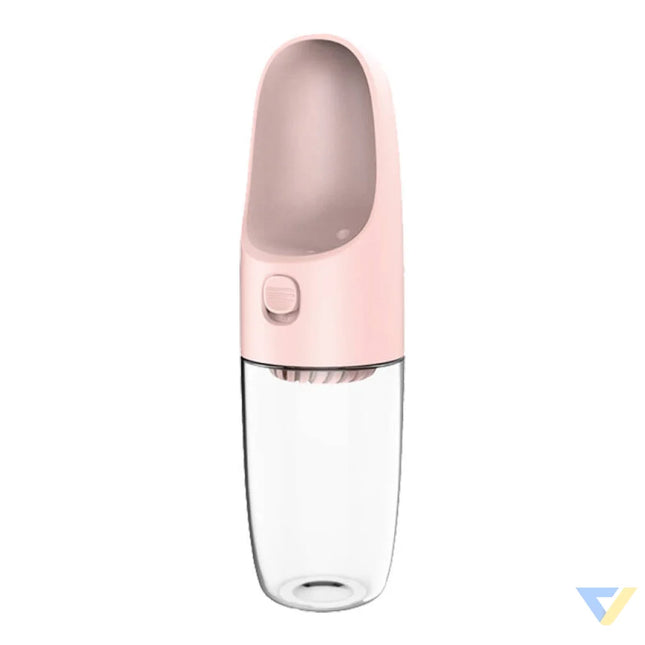 Travel Bottle with container Dogness D11 400ml (Pink) Walking and transportation
