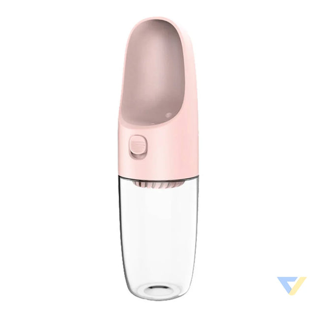 Travel Bottle with container Dogness D11 400ml (Pink) Walking and transportation